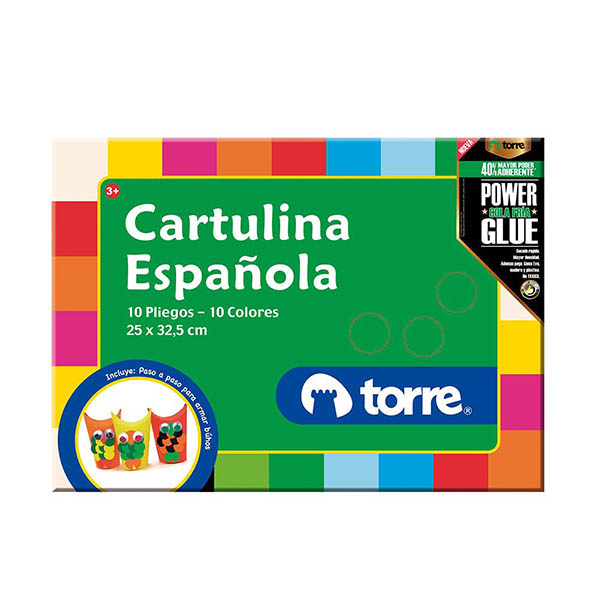BOLSON CARTULINA ESPAÑOLA TORRE IMAGIA