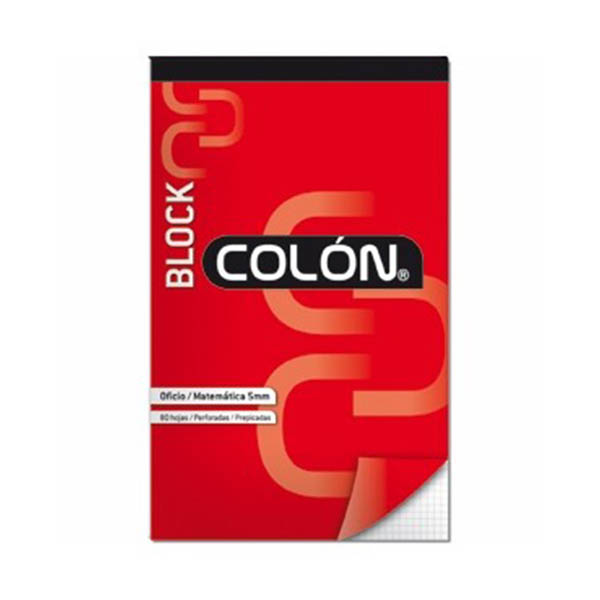 BLOCK COLON OFICIO MAT 5MM BO-31/80