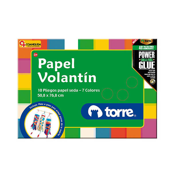 BOLSON PAPEL VOLANTIN TORRE IMAGIA