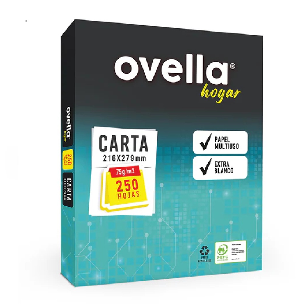 RESMA OVELLA 250 HJS BLANCAS 75 GRS
