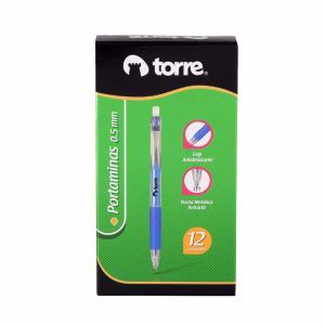 PORTAMINAS 0,5MM AZUL TORRE