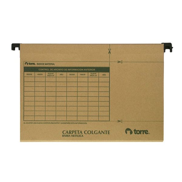 CARPETA COLGANTE TORRE KRAFT B/PLASTICA