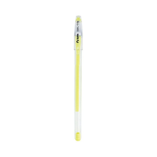 LAPIZ GEL PASTEL 0,8 MM AMARILLO TORRE