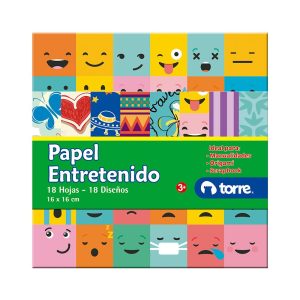 FAJO 16X16 CMS. PAPEL ENTRETENIDO 18 HJS