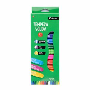TEMPERA SOLIDA 12COL TORRE