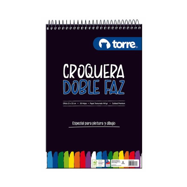 CROQUERA  21X32 DOBLE FAZ TORRE IMAGIA