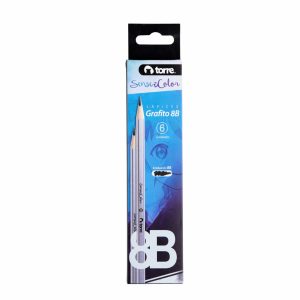LAPICES GRAFITO SOC HEX 8B 6 UNI