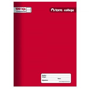 CUAD. COLLEGE TORRE LISO COMPOS.  100 HJ