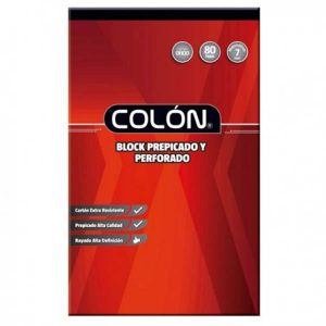 BLOCK COLON OFICIO MAT 7MM BO-32/80