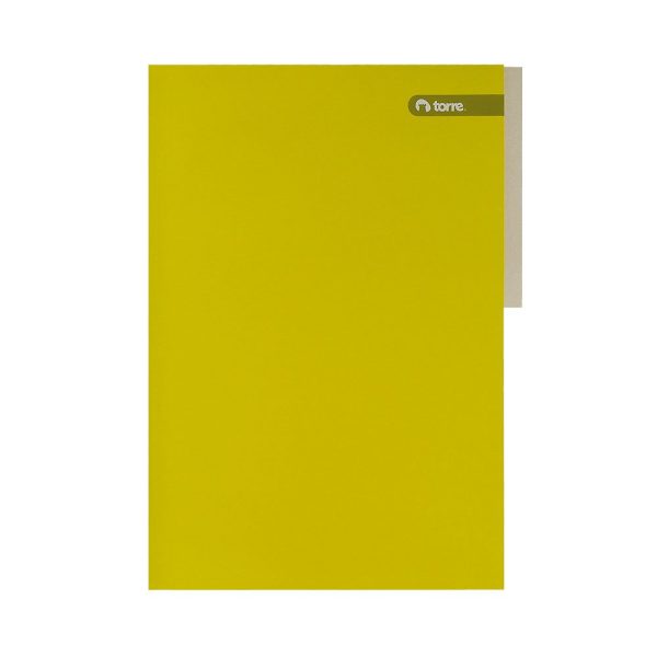 CARPETA PIGMENTADA AMARILLA