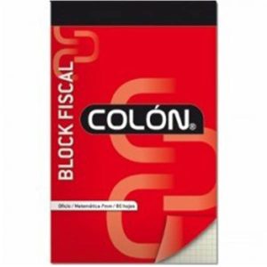BLOCK COLON FISCAL OFICIO MAT-7MM 80 HJS