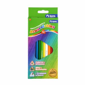 LAPICES ACUARELABLES TRIANG 12 COL TORRE
