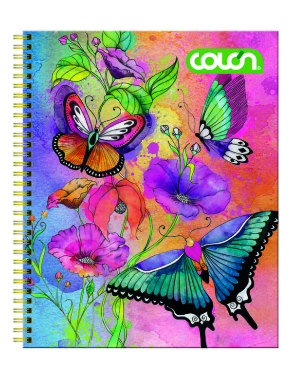 CUAD. UNIV. TE NATURA 7MM. 100H. COLON