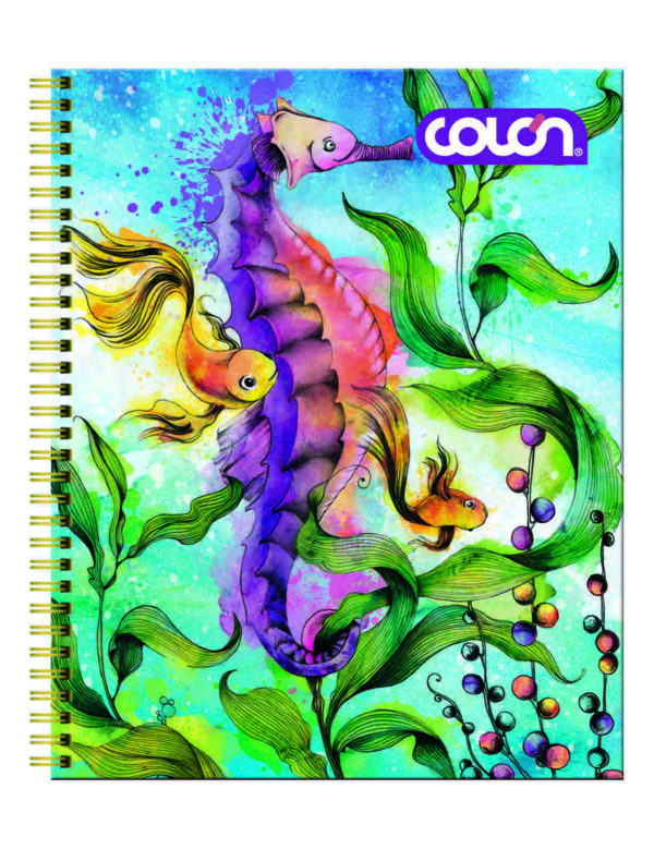 CUAD. UNIV. TE NATURA 7MM. 100H. COLON