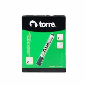 MARCADOR PIZARRA PTA REDONDA VERDE TORRE