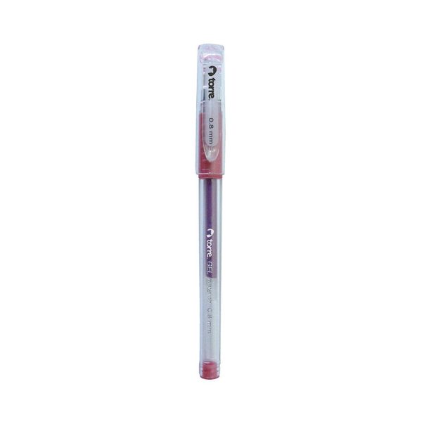 LAPIZ TORRE GEL METALICO 0,8 MM ROSADO