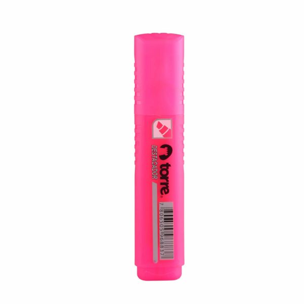DESTACADOR PTA BISELADA PLANO ROSADO TORRE