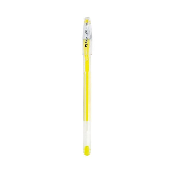 LAPIZ GEL NEON 0,8 MM AMARILLO TORRE