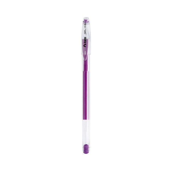 LAPIZ GEL NEON 0,8 MM MORADO TORRE