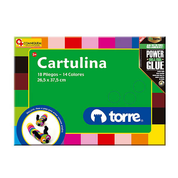 BOLSON CARTULINA 18HJS. TORRE IMAGIA