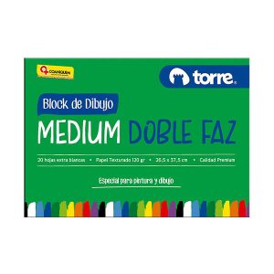 BLOCK DIBUJO M-99 DOBLE FAZ TORRE IMAGIA