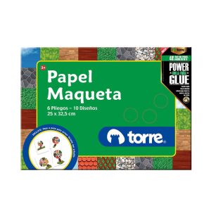 BOLSON PAPEL MAQUETA TORRE IMAGIA