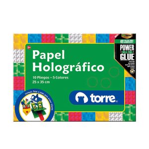 BOLSON PAPEL HOLOGRAFICO TORRE IMAGIA