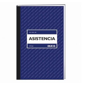 LIBRO ASISTENCIA AUCA 100 HJS