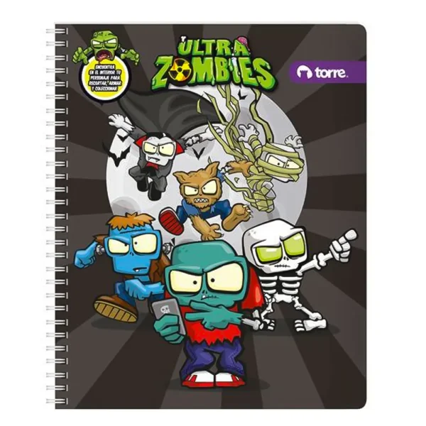 CUA.CLASICO ULTRA ZOMBIES 7MM 100H TORRE